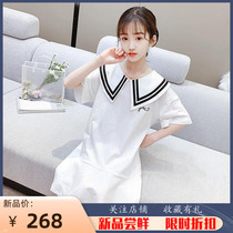 Girl Dress Girl Dress 2022 New Spring Dress Little Girl Short Sleeve Princess Dress Spring Autumn Children Foreign Air Skirt CUHK Dresses