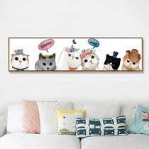 5d Diamond painting full of diamond embroidered cartoon cute cat sticker cross stitch 2019 new living room bedroom bedside painting