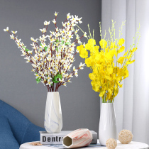 Fake flower simulation flower ornaments Living room decoration dried flowers placed flowers Simple fashion floral bedroom room small bouquet