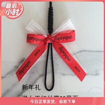 Spot diptyque ribbon finished bow car scented lanyard tiptick car hanging decorative fragrance