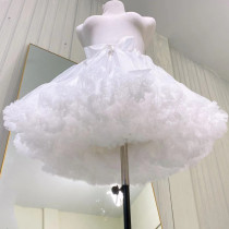 Skirt support lolita lolita yarn skirt super ponytail soft yarn boneless petticoat cosplay cloud support cotton candy