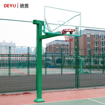 Standard basketball rack adult outdoor square tube tempered rebound basketball rack home indoor and outdoor professional game
