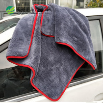 160*60 wipe cloth double-sided coral fleece wipe towel thickened absorbent car wash special cleaning towel