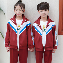 Kindergarten garden clothes spring and autumn clothes new suits British style high school students school uniforms childrens class clothes sportswear season