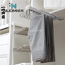 Nomi Wardrobe Trouser Rack Top-fitting West Trouser Rack Telescopic Wardrobe Trouser Row Trouser Hanging Wardrobe Hardware Accessories