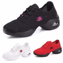 2020 new bully dance shoes mesh spring soft bottom breathable womens square dance shoes sailor dance dance