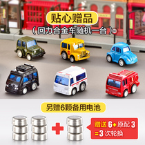 Alloy 120 ambulance large simulation car model children toy car Boy car car 110 car model