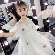 South Korean girls dress for dress and summer clothes 2021 new CUHK Girl 12-year-old foreign princess skirt girl fluffy dress