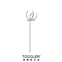 TOGGLER 20ss ride the wind and waves sister with the same fashion personality claw ring ear bone clip no ear pierced earrings