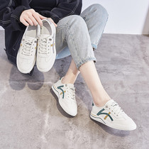 Small white shoes 2020 new spring ladies shoes Korean version of Wild casual shoes ins ins breathable board shoes X0312