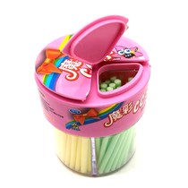 CC Music straw straw sugar can horse Magic color cc stick fruit straw sugar 8090 classic nostalgic snacks children candy
