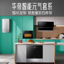 (Yuan Qi suit) Vantage i11142 range hood gas stove water heater dishwasher steaming one five-piece set