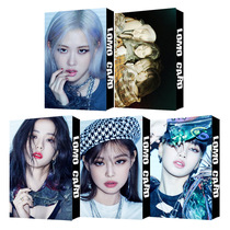 BLACKPINK surrounding LOMO card LISA Kim Ji Ni Park Cai Ying Kim Ji Xiu same postcard card