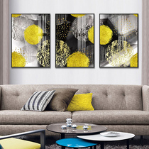 My thoughts are round crystal porcelain decorative painting abstract art black and white wind framed painting Living room bedroom background wall hanging painting