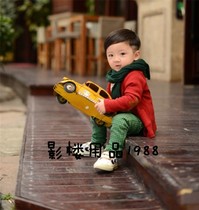 New Korean version of children Photographic clothing Studios themed camera 2-3-year-old baby street photo boy boy boy