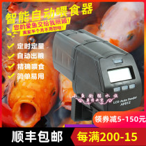 Large capacity fish tank timing fish feeder electronic feeder automatic aquarium fish feeder small goldfish feeder