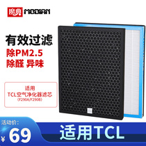适配TCL空气净化器滤芯F290A F290B高效过滤网HEPA