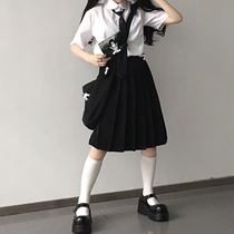  Bad sweethearts Class Plan-Doll collar(including tie)short-sleeved shirt set