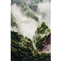 Jiang Wei Canyon Living room decorative painting Collection of oil paintings on canvas