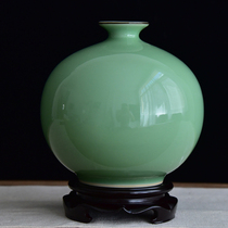 Dragon Quanqing Porcelain Pomegranate Bottle Handmade Large Number Ceramic Vase Chinese Zen Zenuguan Pendulum modern home Ornament