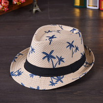 Spring Summer New Coconut Tree Mens Hat Jazz Gift Hat Casual Courtesy Hat Beach Hat Hats Cool Hats A Little Gift Hat