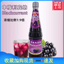 Medium Trestle Libina Blackcurrant Juice Concentrated Drink 1000ml Black Currant Juice Grape Juice Flush raw material