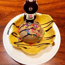 Crisp Leather Bowl Waffle Bowl Edible Bowl Ice Cream Sweet Drum Crunchy Peel Ice Cream Creative Flower Bowl 288 Big Number bowls