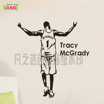 NBA basketball star Maddie poster peripheral stickers Dormitory wall decoration Wallpaper wall stickers Mural car stickers