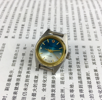Original stock gem flower brand all-steel blue surface womens mechanical watch diameter 23mm Free strap 1