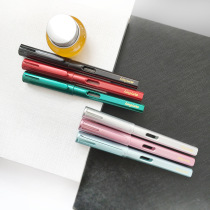 Jinshuo ink suction ink change bag dual-purpose straight pen KS608 ink absorber pen color pen body gift box