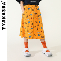 (FELIX Co-brand) TYAKASHAKIDS Takasha childrens skirt girls skirt baby girl skirt