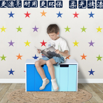 Multi-function storage stool Childrens toy locker wheeled drawer sundries storage and finishing box Large