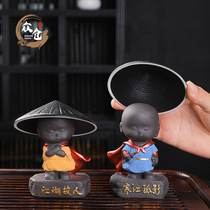 Tea leak tea filter high-grade ceramic tea set accessories creative tea tea filter filter screen