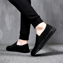 European Standing Tide Card Low Bunch Of Sails Shoes Men Fall Sloth Lefu Shoes One Foot Pedal Han Edition 100 Hitch Casual Board Shoe Tide