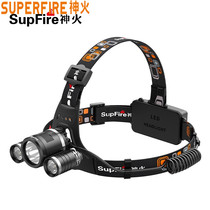 New Supfire God fire headlight HL33 strong light headlight T610W outdoor night fishing miners lamp surgery head