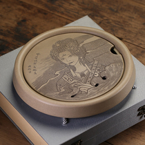 One yuan to shoot the strength of the wonderful sound girl hollow dry bubble pot Chengqing section length 25cm Yixing famous handmade g