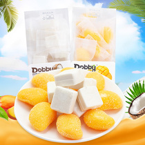 Taiwan dolbby Dobby mango juice coconut fudge 110g * 2 boxes of casual candy snacks
