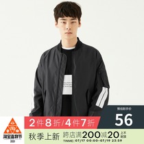 GXG Mens fashion Black baseball jacket jacket male#GA121707E
