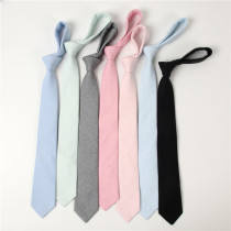 ins Korean version of men Nordic simple style literary retro Japanese academic style British cotton tie womens shirt dress