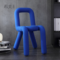 Single sofa Modern minimalist Single chair Minimalist Designer Single Chair Living Room Small Family Nordic Creative Leisure Chair