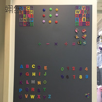 Yiran magnetic blackboard stickers can attract magnetic teaching soft green board single-layer self-adhesive erasing home childrens graffiti wall customization