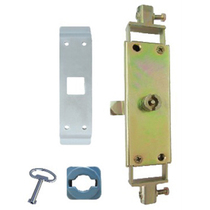 Hengzhu cabinet lock GGD-1 distribution cabinet lock Turn tongue lock Heaven and earth type plug rod lock factory direct sales