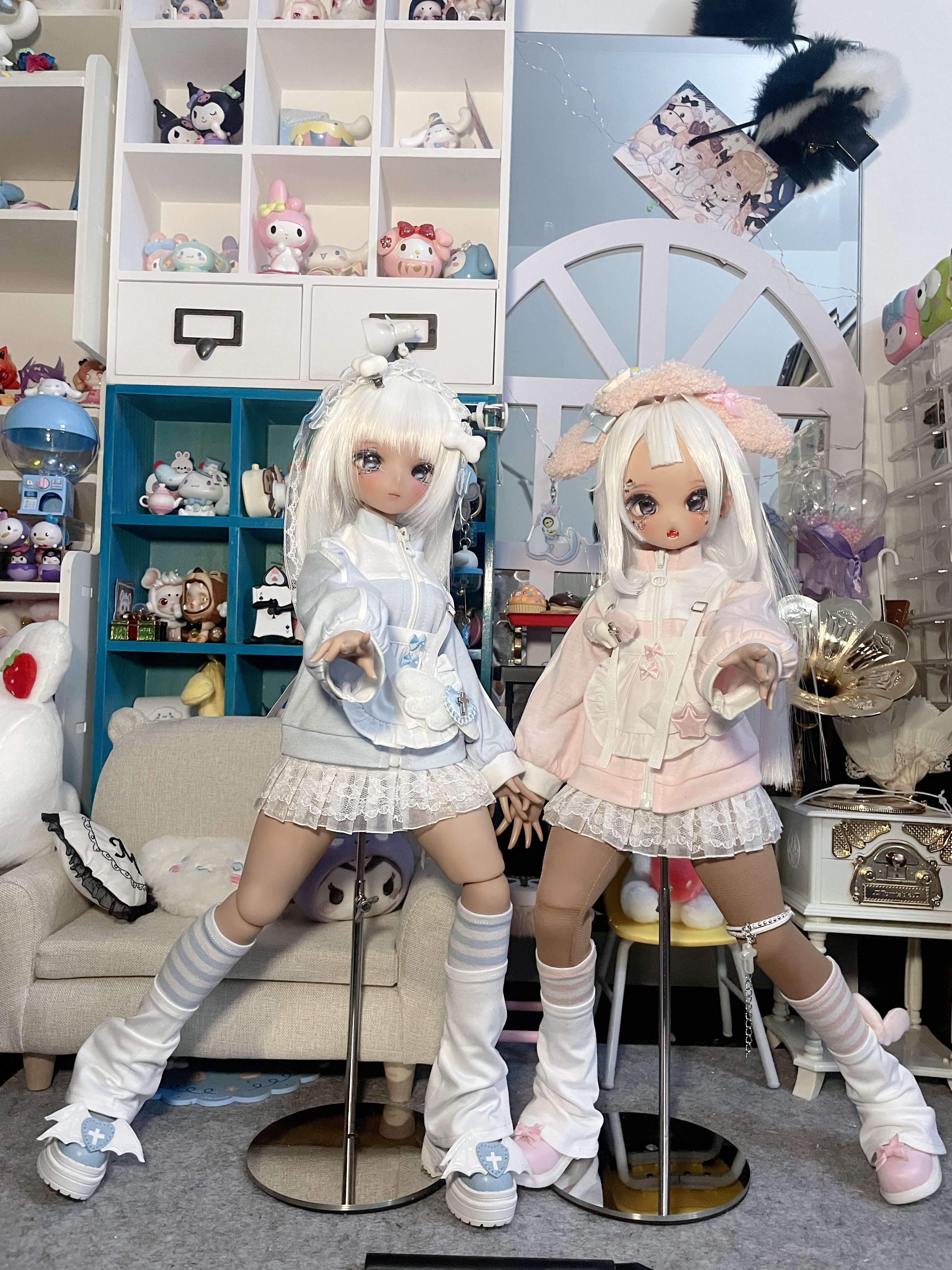 三万院长现货imomodoll素体4分bjd MJD娃娃mdd肉肉咪咪兔miko 1.0-Taobao