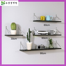 One-word partition rack rack storage rack wall tile non-perforated rack finishing frame wall bookshelf 1