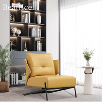 Single sofa chair Italian minimal luxury modern living room balcony office reception bedroom tiger chair