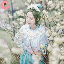 5 Five Personality Doctors to Shake Cos Commotion Cartoon Emily Cosplay Clothes Wig full suit Female children