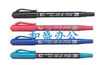 18 yuan White Gold Medal marker pen CPM-29 small double head marker White Gold card pen