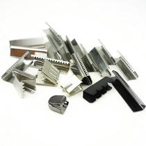 Ribbon tail clip with tooth buckle Copper Horse buckle belt clothes hat rope rope tail buckle accessories accessories