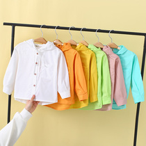 Girl autumn 2021 New Baby childrens clothing childrens hooded clothes Korean version of childrens foreign style thin cartoon top