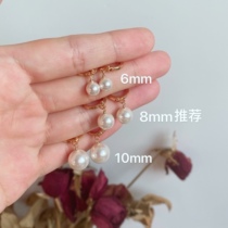 Minimalist temperament Aussie Home Pearl Earrings Import 14k gilded earrings Elegant Delicate Ear Accessories